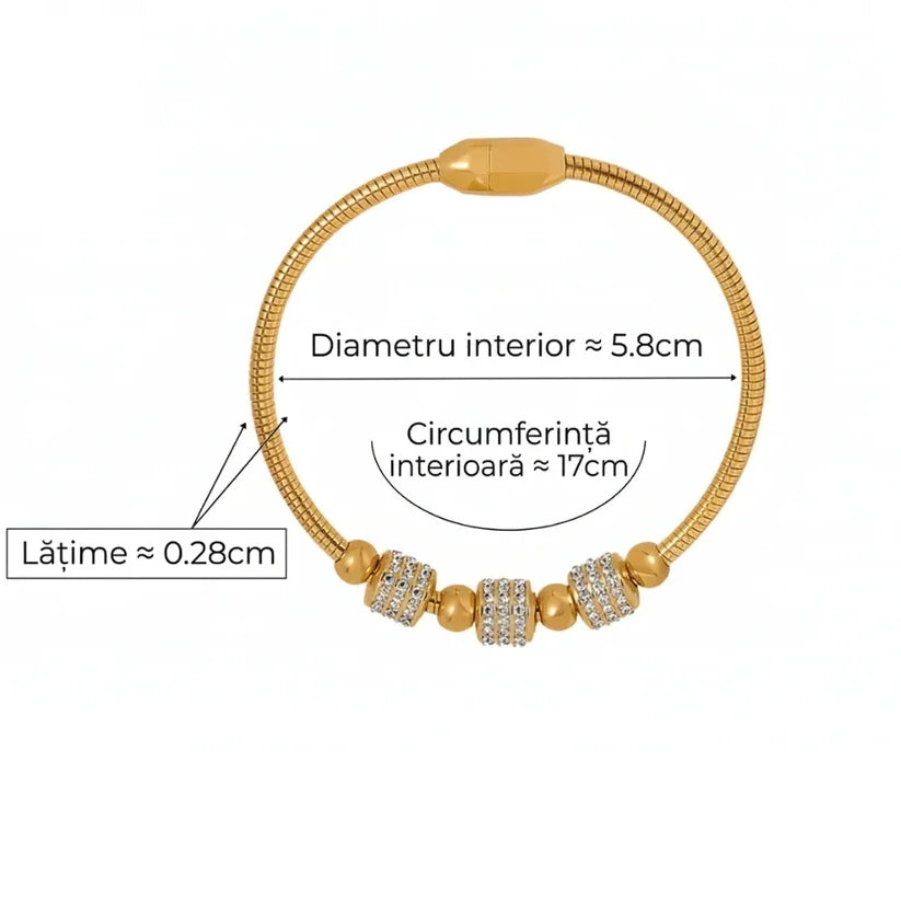 Bratara Aurora Golden
