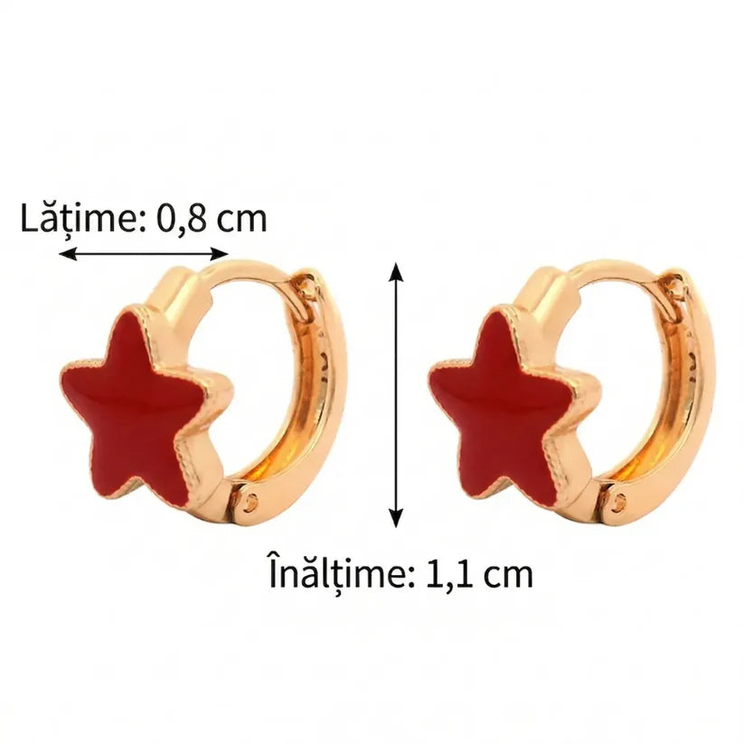 Cercei Little Star Red