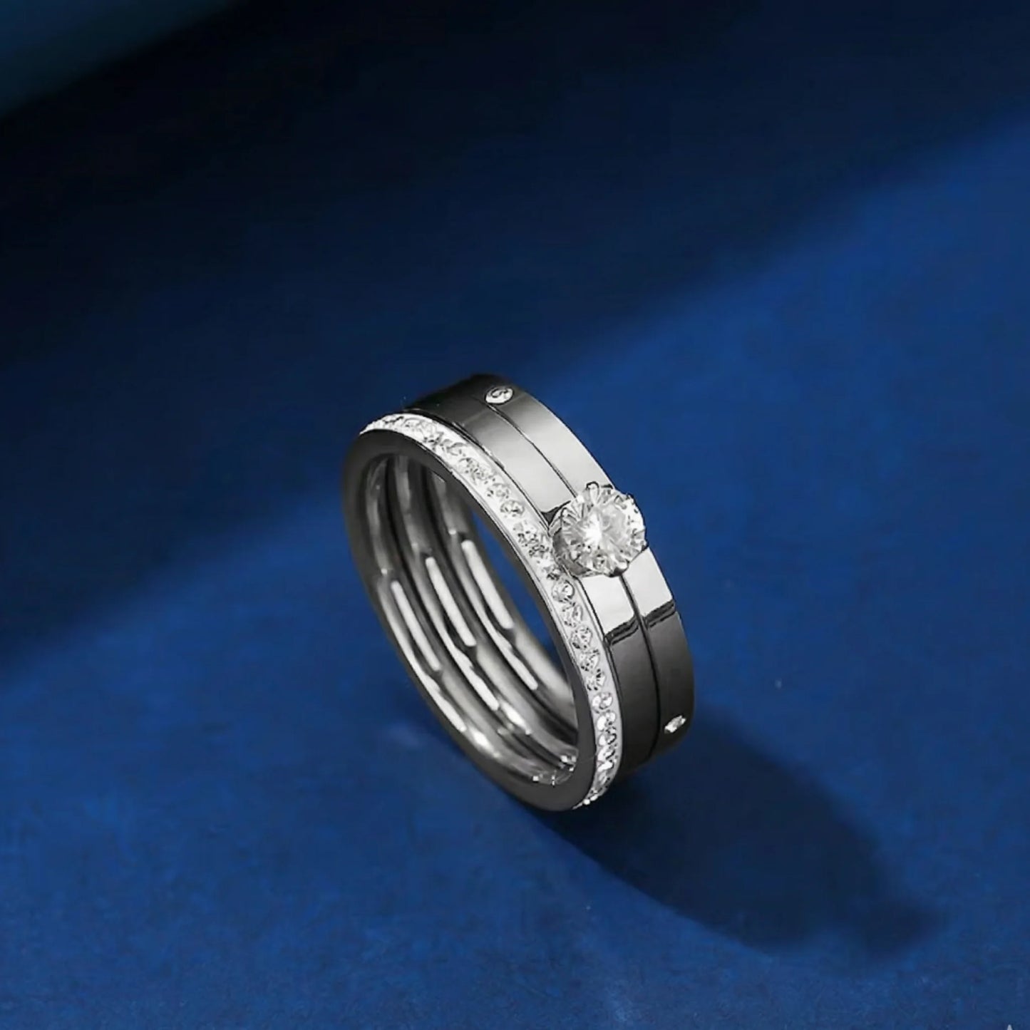 Inel Silver Trio