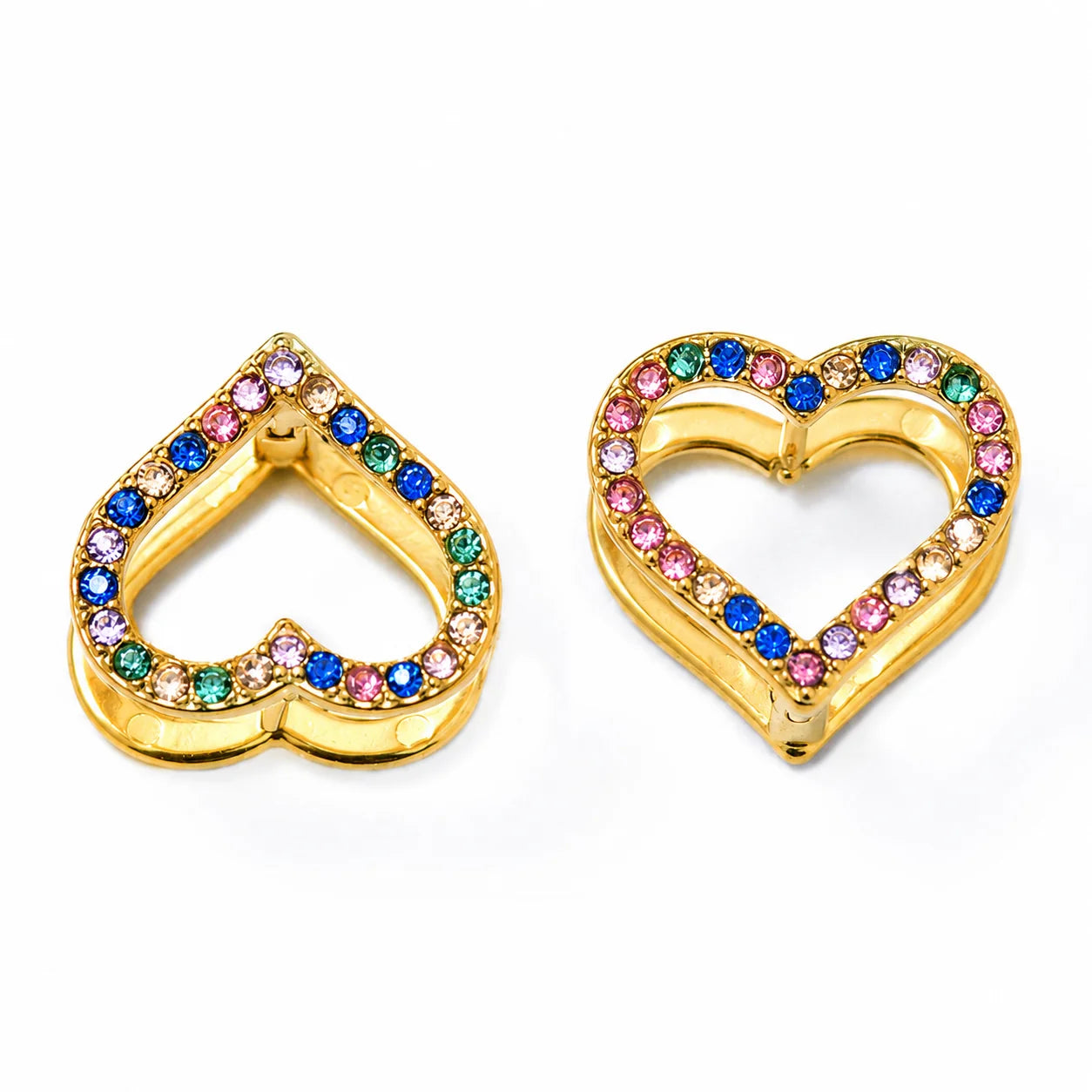 Cercei Double Heart