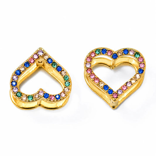 Cercei Double Heart