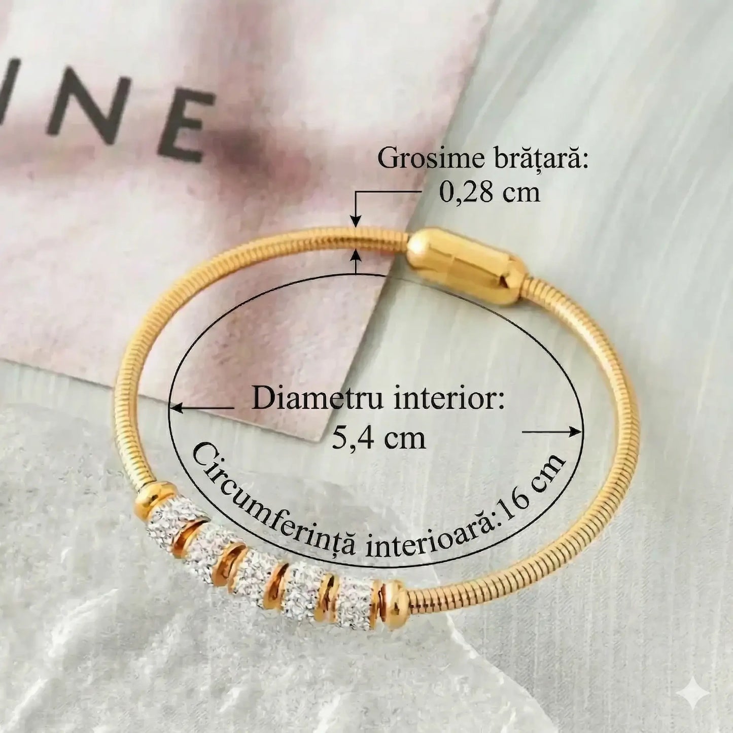 Bratara Golden Charm