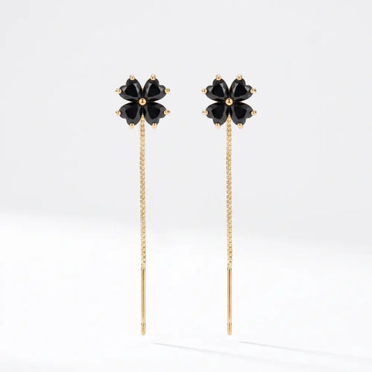 Cercei Floare Neagra