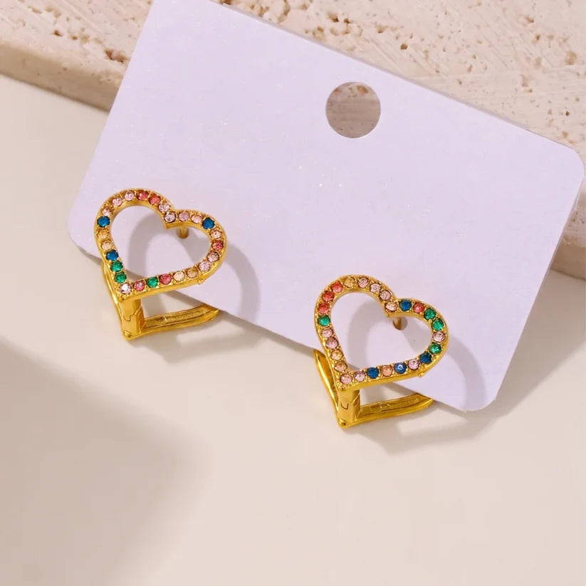 Cercei Double Heart