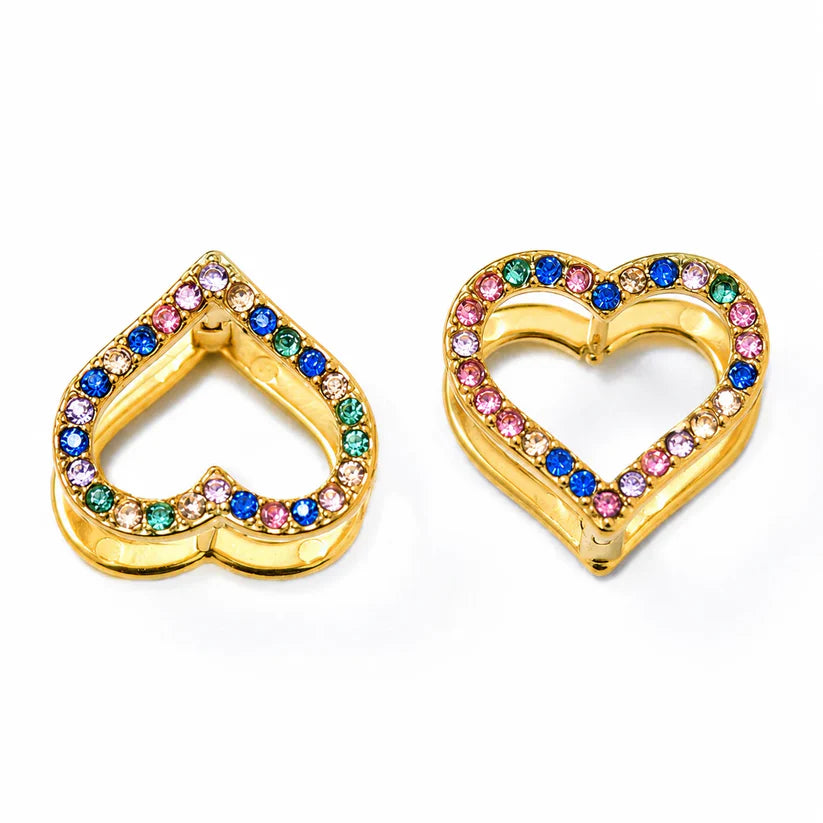 Cercei Double Heart
