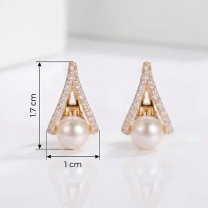 Cercei Golden Pearl