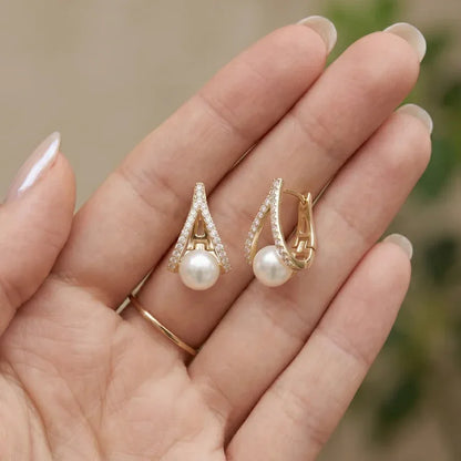 Cercei Golden Pearl