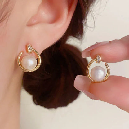 Cercei Round Pearl