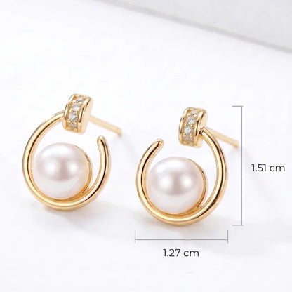 Cercei Round Pearl