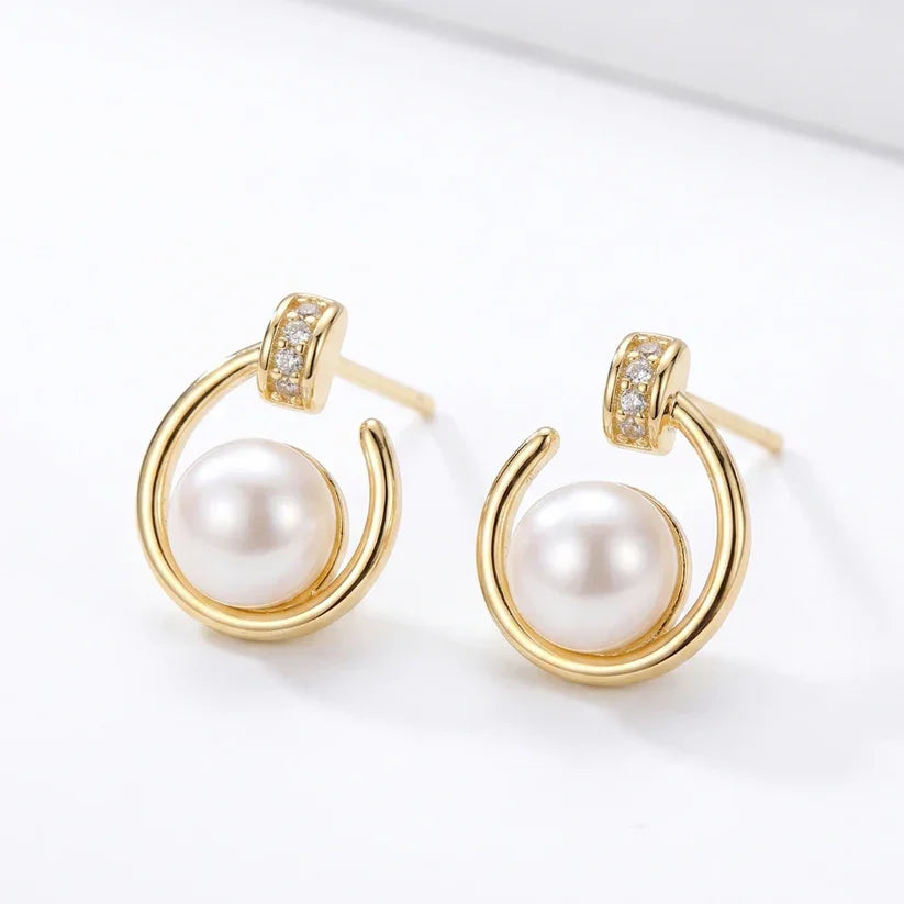 Cercei Round Pearl