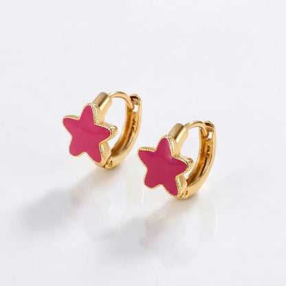 Cercei Little Star Fucsia