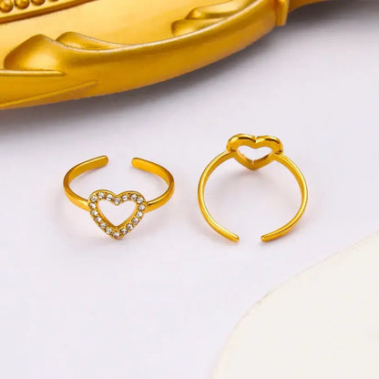 Inel Golden Heart