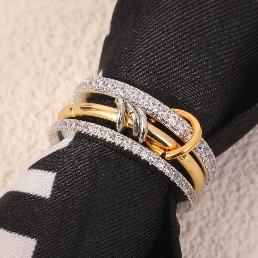 Inel Golden Trinity