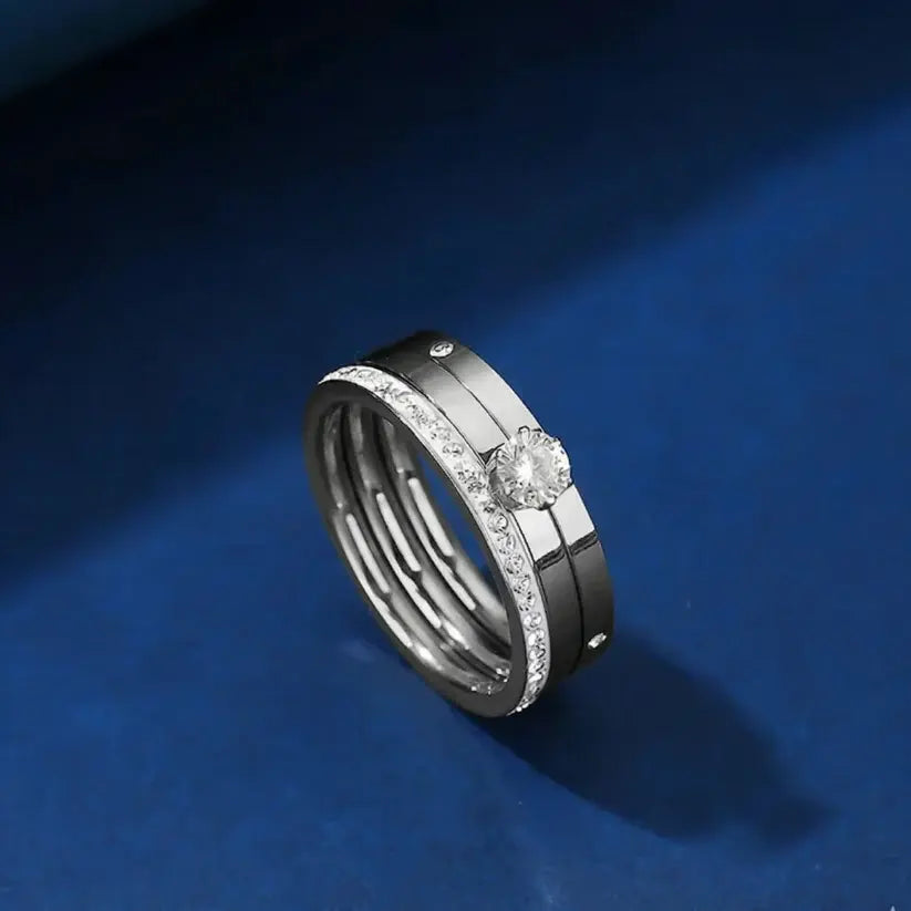 Inel Silver Trio