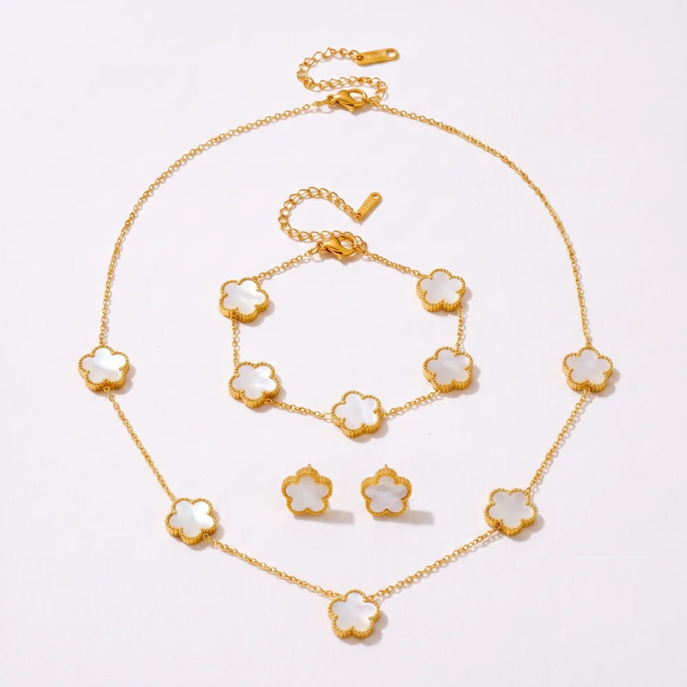 Set Fleur, placat cu aur