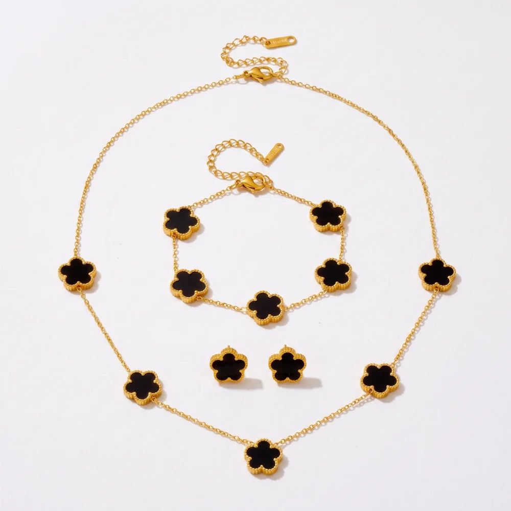 Set Fleur, placat cu aur