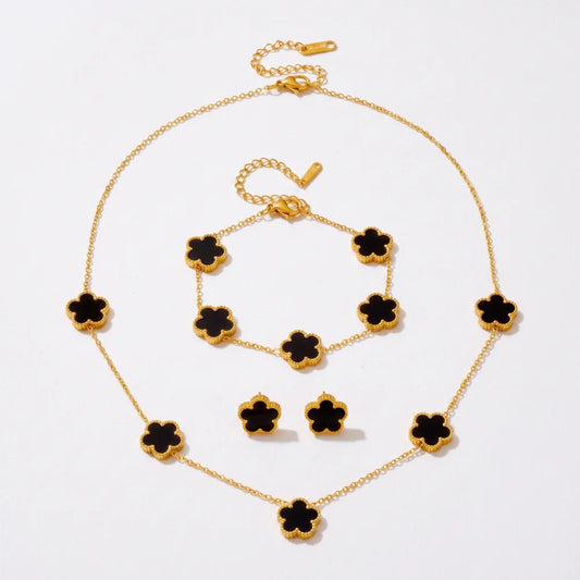 Set Fleur, placat cu aur