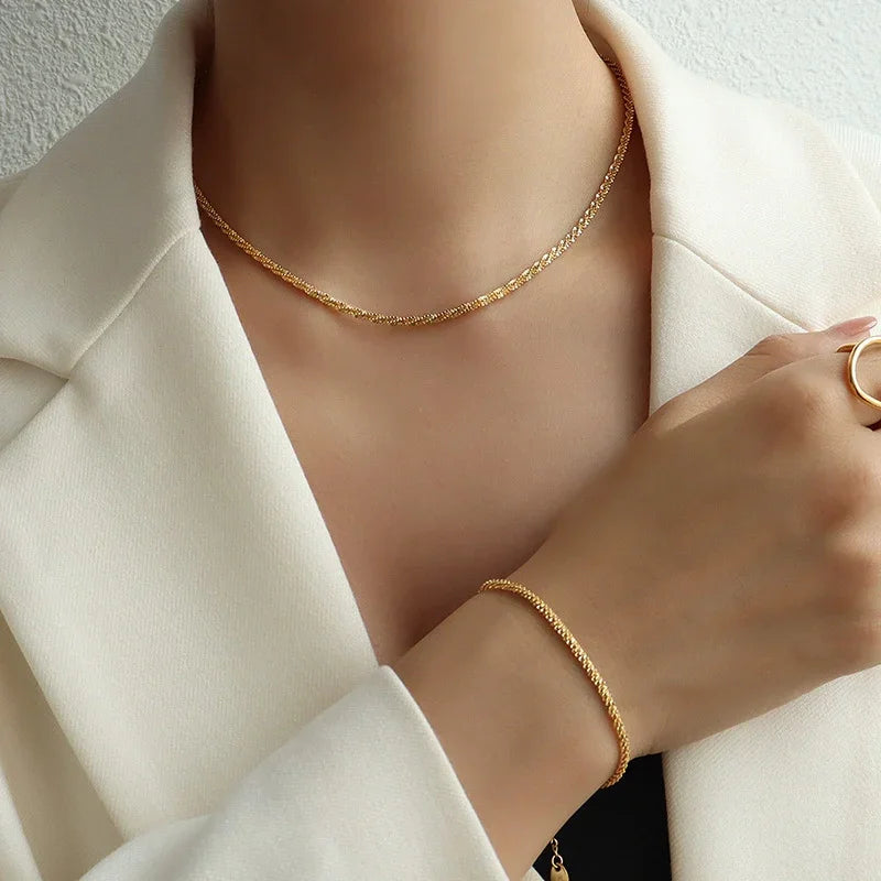 Set Golden Silk